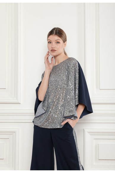Sequined loose-fit top Marley - photo