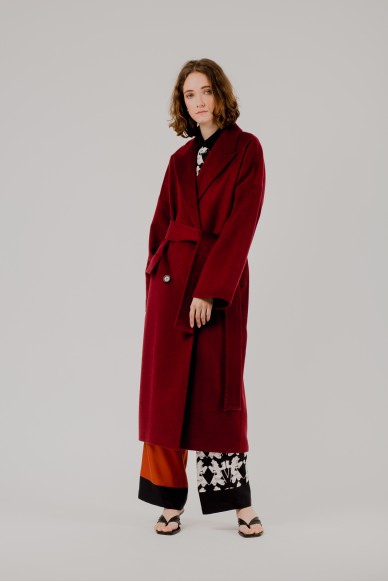 Belted cashemere coat Alonso