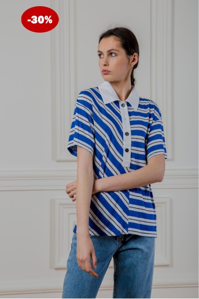 Striped polo shirt  Sidny - photo