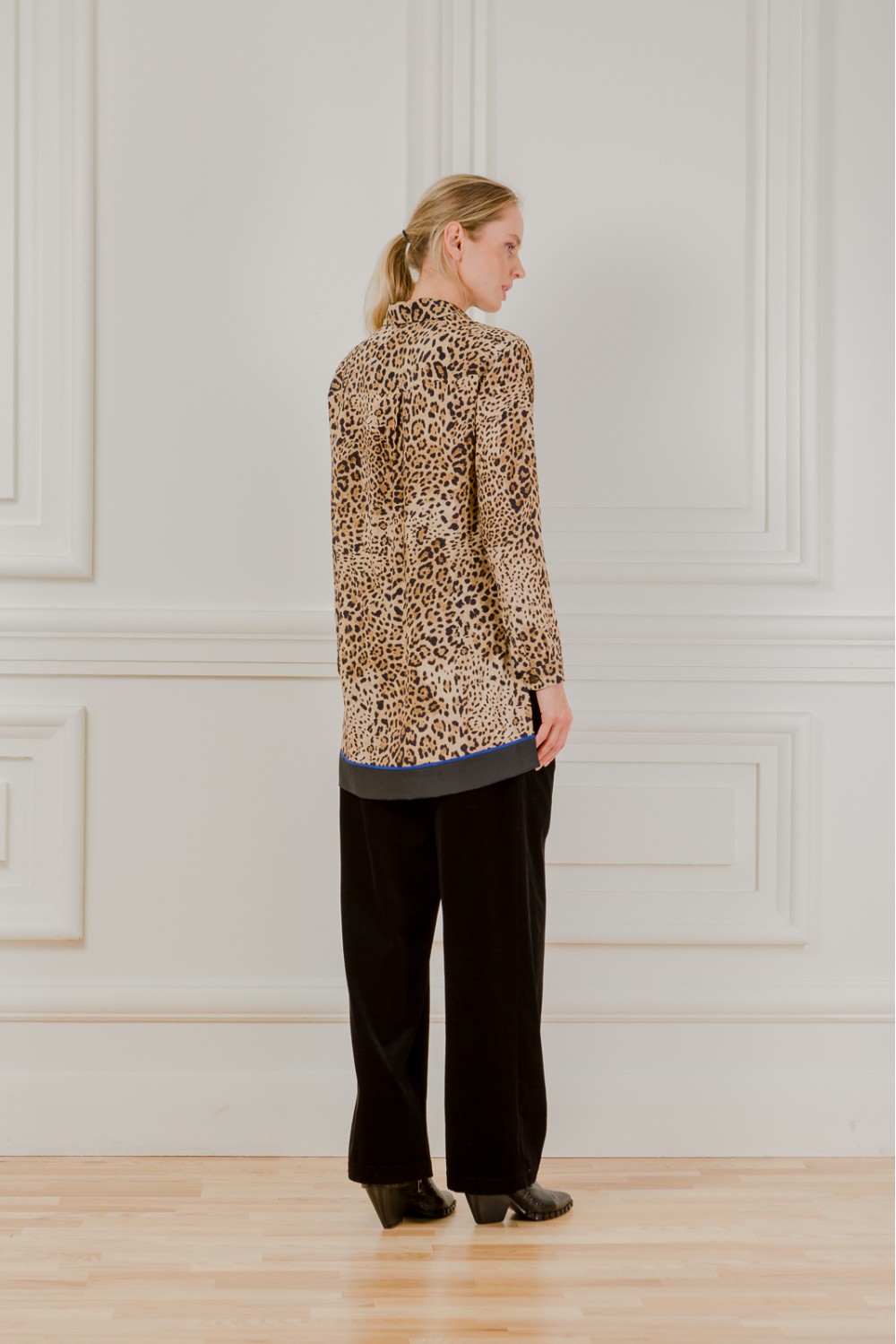 Леопардовая блуза Милуоки