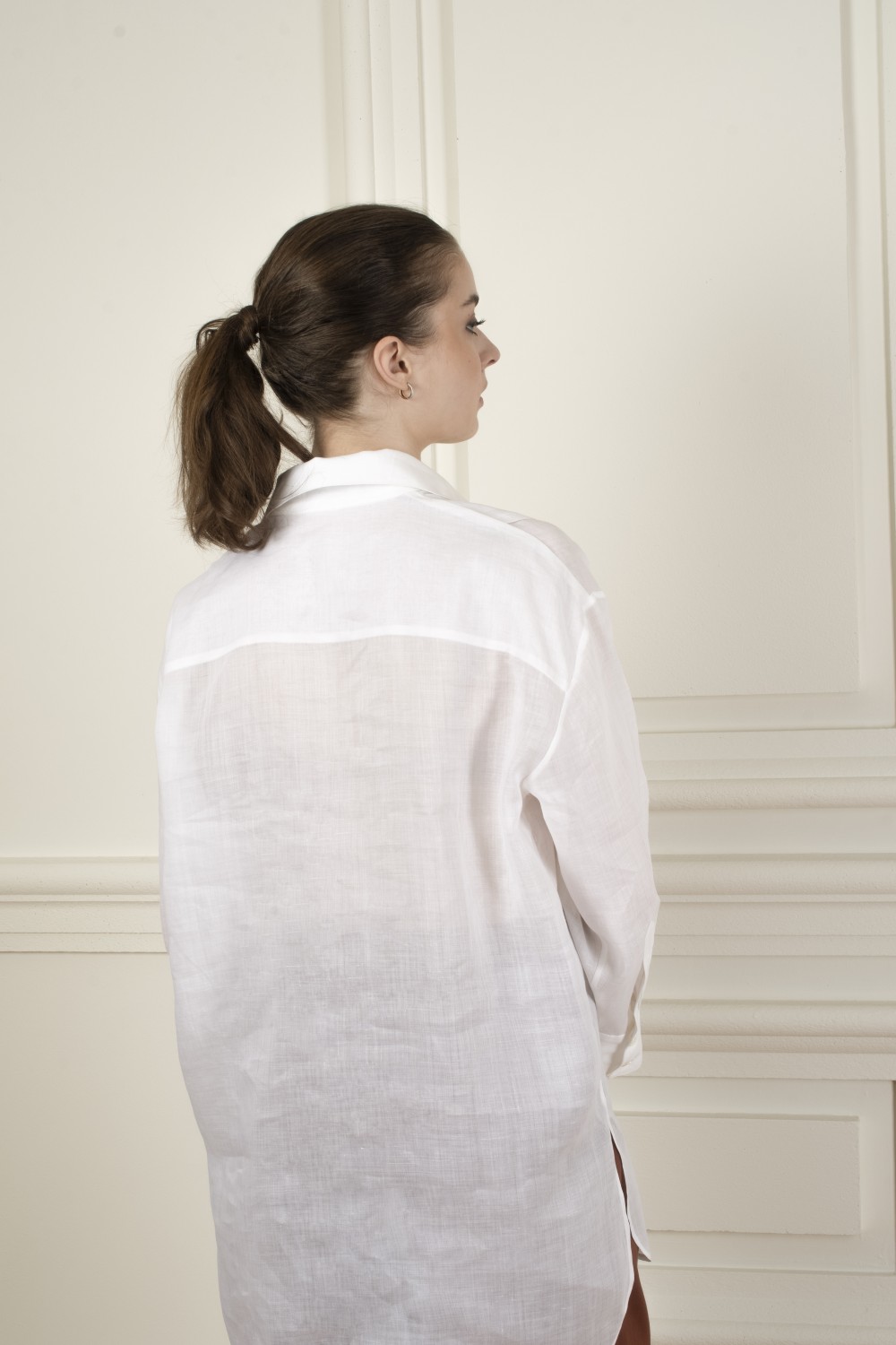 Eveling straight cut linen shirt - photo 8