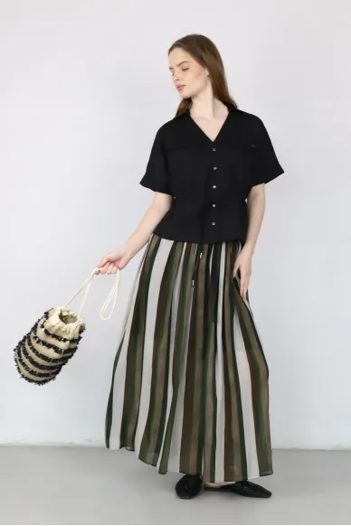 Lightweight linen relaxed-fit shirt Lemar - photo