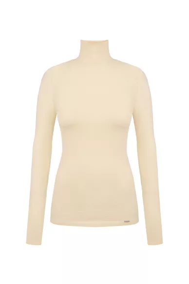 Молочний гольф з вовни молодого ягняти Франческа - фото