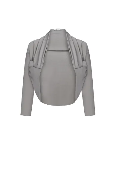 Mariam’s Grey Evening Wrap - photo