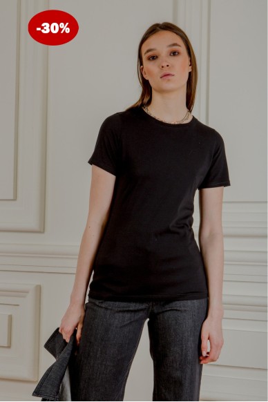 Semi-fitted basic t-shirt Norman