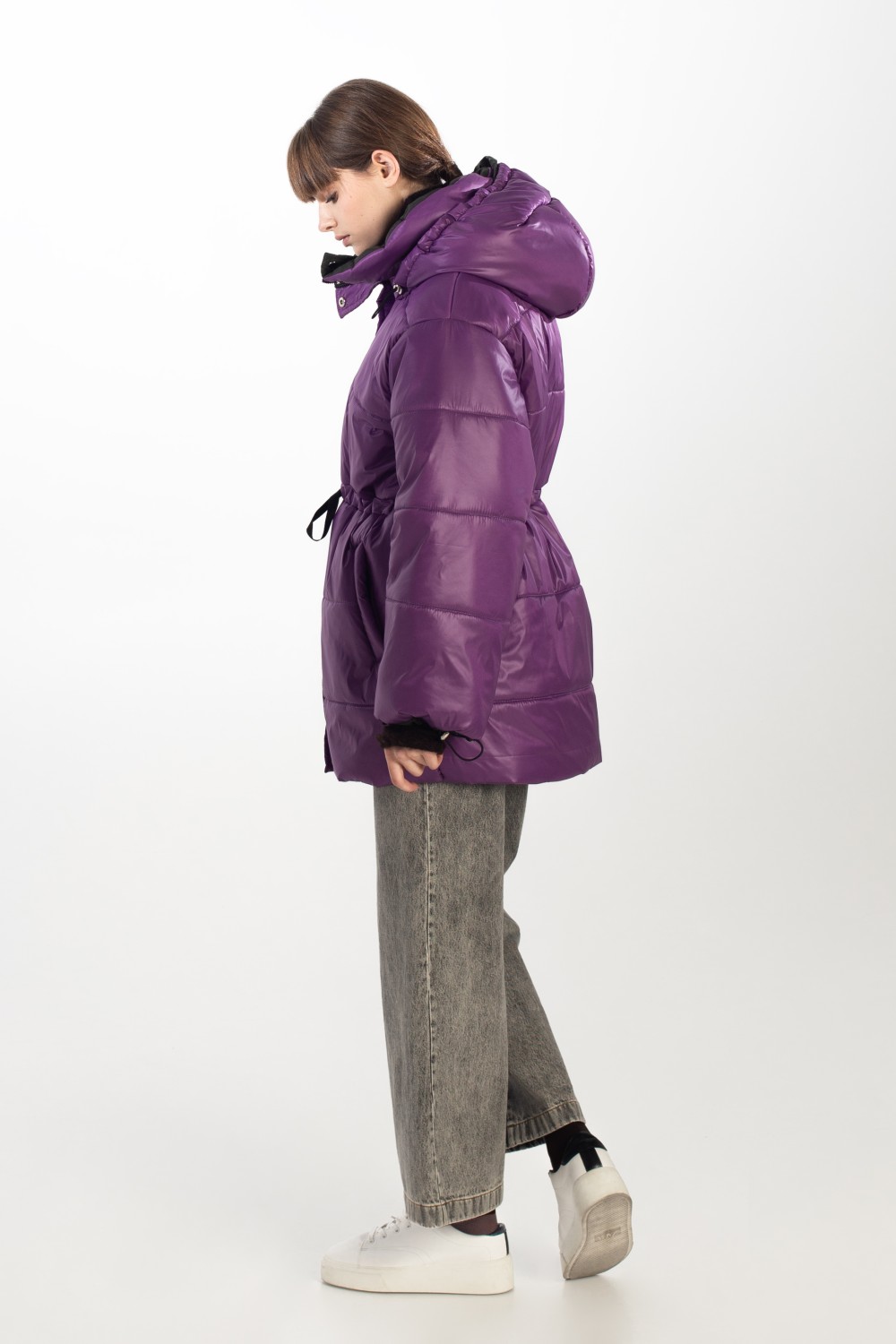 Double-side hooded down jacket Sintiya - photo 6