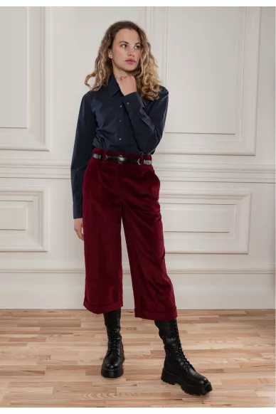 Velvet culottes Hempsted - photo