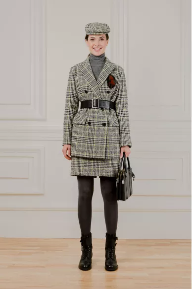 Bronx tweed jacket with logo - photo