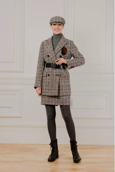 Bronx tweed jacket with logo - photo