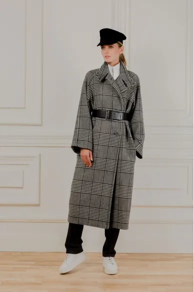 Тепле вовняне пальто Торі - фото