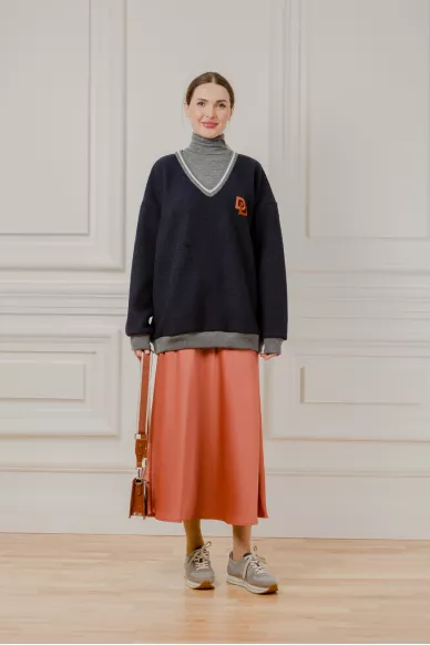 Шерстяной свитшот Симиона - фото