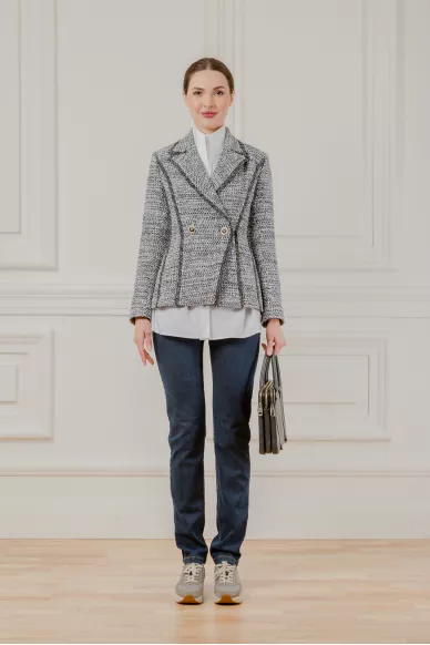 Elaine's tweed jacket - photo