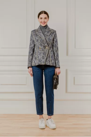 Elaine's tweed jacket - photo