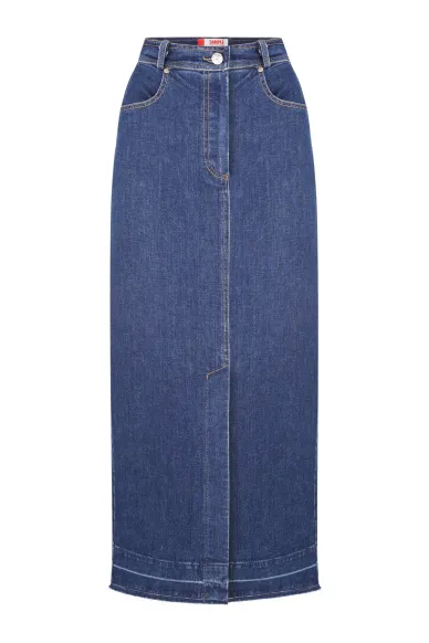 Джинсова спідниця Дате - фото