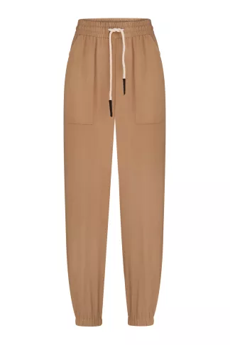 Octavia casual beige viscose joggers