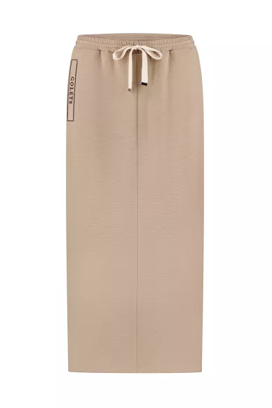 Beige skirt in the style of sporty Aveiro - photo