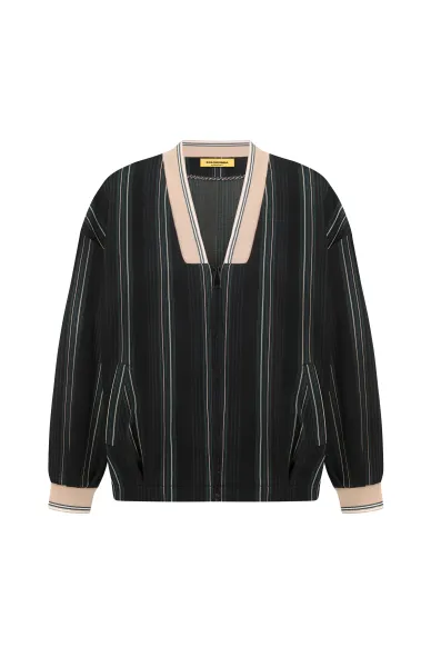 Шерстяная кофта на молнии Аверу - фото