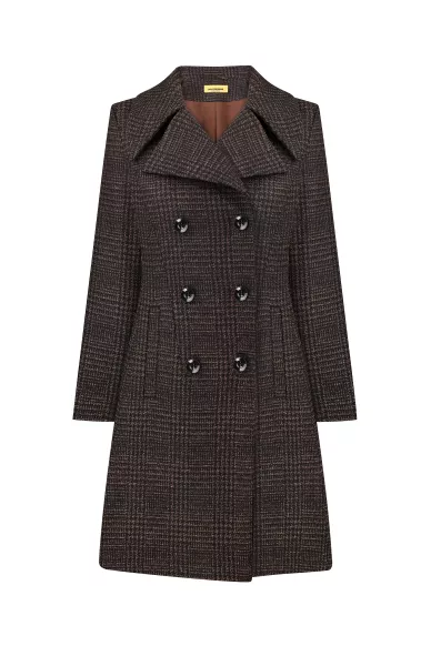 Класичне приталене пальто Албел - фото