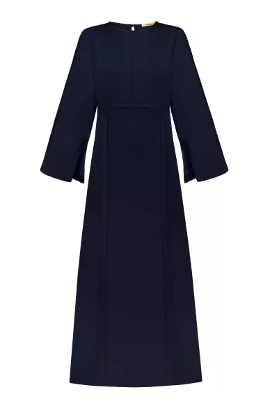 Ділова сукня з розкльошеним рукавом Валенса - фото