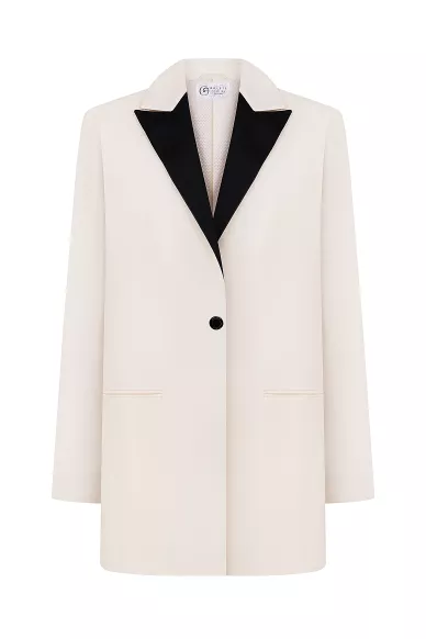 Classic woolen tuxedo by Leah - фото