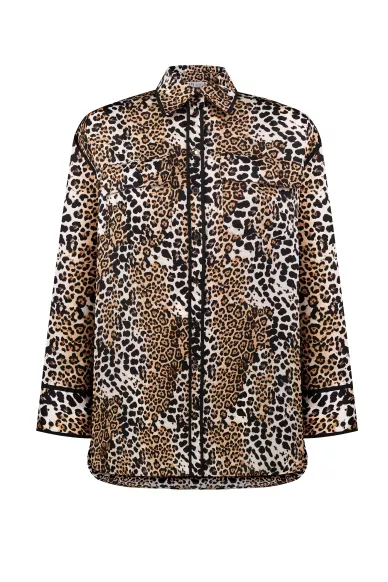 Silk relaxed fit shirt Tauber - фото