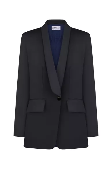 Alonso Classic Wool Tuxedo Jacket - фото