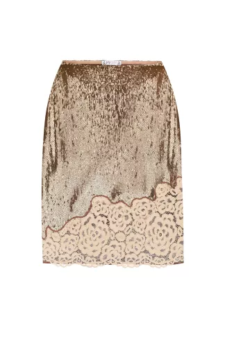 Trevi sequin miniskirt