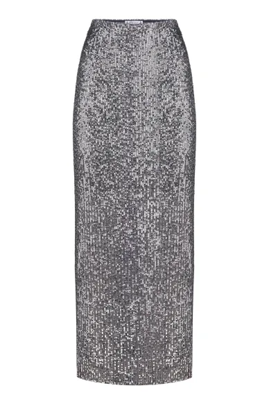 Midi skirt in sequin marley - фото