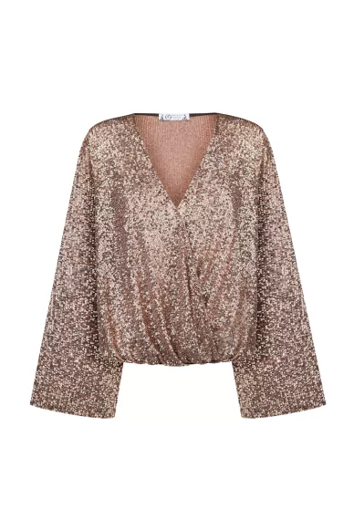 Blouse in sequins Marley - фото