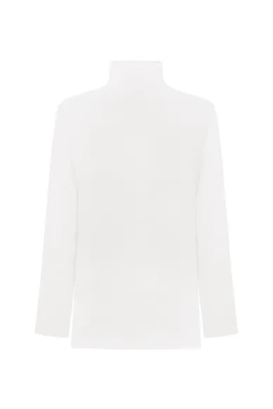 Світло-фіолетовий вовняний гольф Дорія - фото