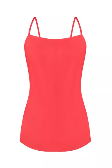 Коралова майка з креп-атласу Сейєрі - фото