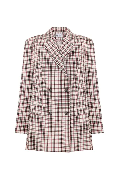 Checked wool jacket from Kellow - фото