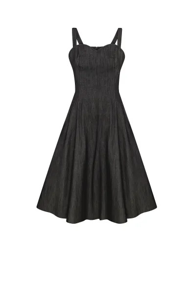 Bennett cotton graphite sundress - photo